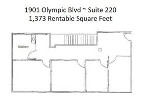 1901 Olympic Blvd, Walnut Creek, CA for lease Floor Plan- Image 1 of 1