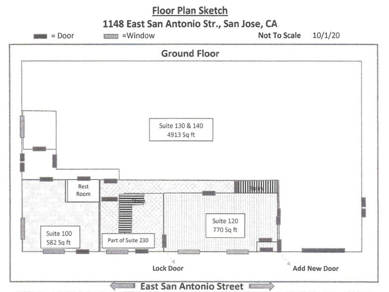 1148 E San Antonio St, San Jose, CA for sale - Floor Plan - Image 2 of 10