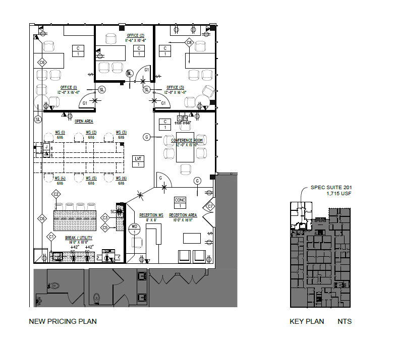 16200 Ventura Blvd, Encino, CA for lease Floor Plan- Image 1 of 1