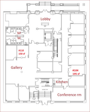 254 Court Ave, Memphis, TN for lease Floor Plan- Image 2 of 4