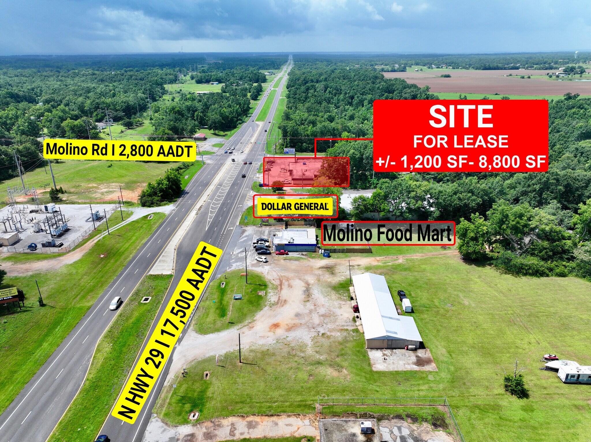 6505-6509 Highway 29, Molino, FL for sale Building Photo- Image 1 of 1