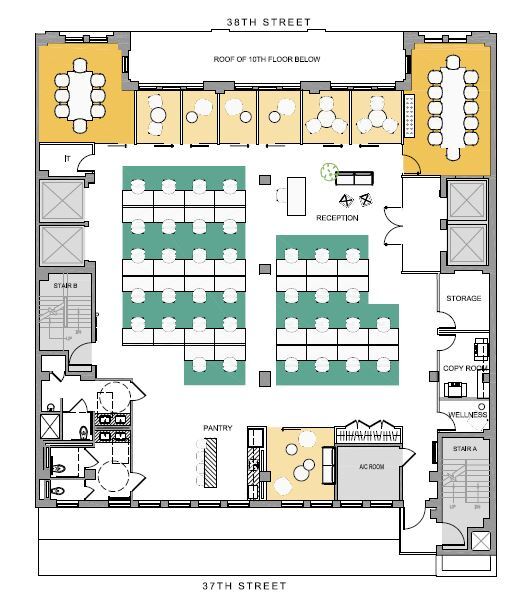 256 W 38th St, New York, NY for lease Floor Plan- Image 1 of 4