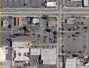 1565 E Highland Ave, San Bernardino, CA - Aerial map view