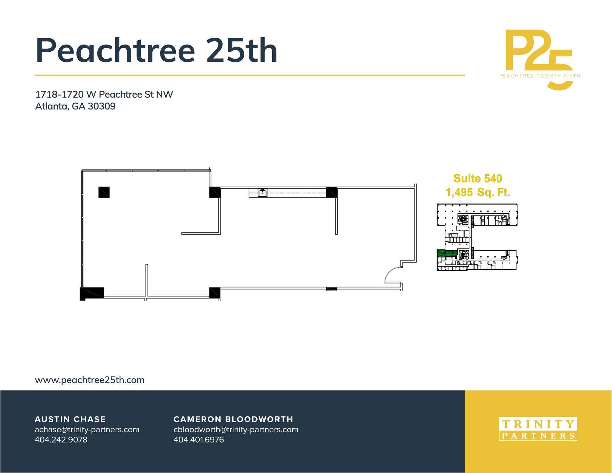 1718-1720 NW Peachtree St, Atlanta, GA for lease Site Plan- Image 1 of 1