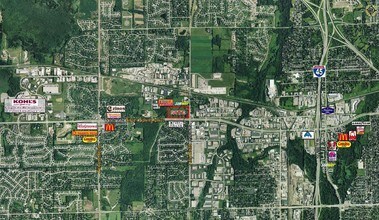 Silver Spring Dr, Menomonee Falls, WI - AERIAL  map view - Image1
