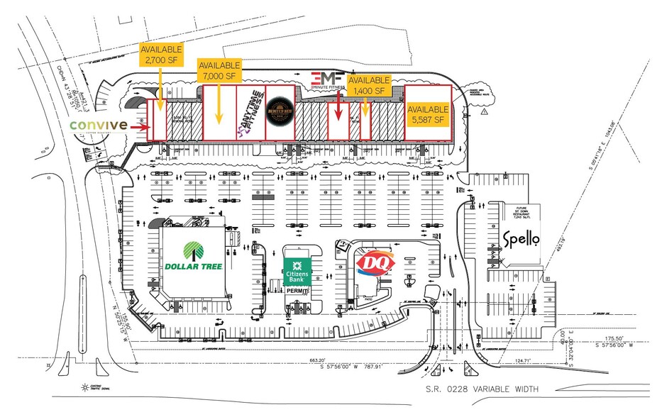 300-309 Adams Ridge Blvd, Mars, PA for lease - Site Plan - Image 3 of 5