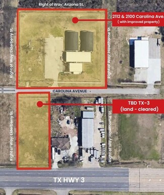 More details for 2100 & 2112 Carolina Ave, League City, TX - Industrial for Sale