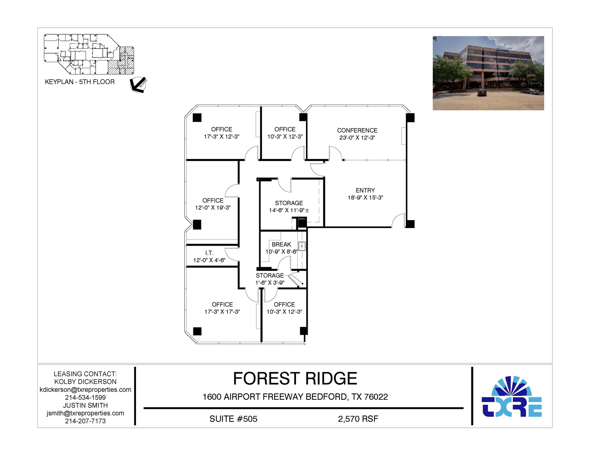 1600 Airport Fwy, Bedford, TX for lease Floor Plan- Image 1 of 1