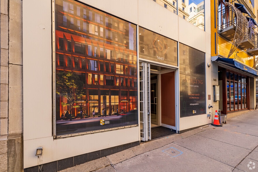1440-1442 Rue Peel, Montréal, QC for lease - Building Photo - Image 2 of 8