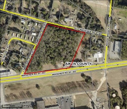2587 Wagener Rd, Aiken, SC - AERIAL  map view