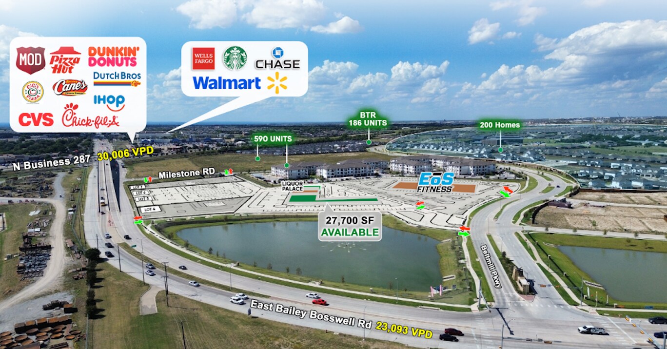 NEC E Bailey Boswell Rd & Millstone rd, Saginaw, TX for sale Building Photo- Image 1 of 5