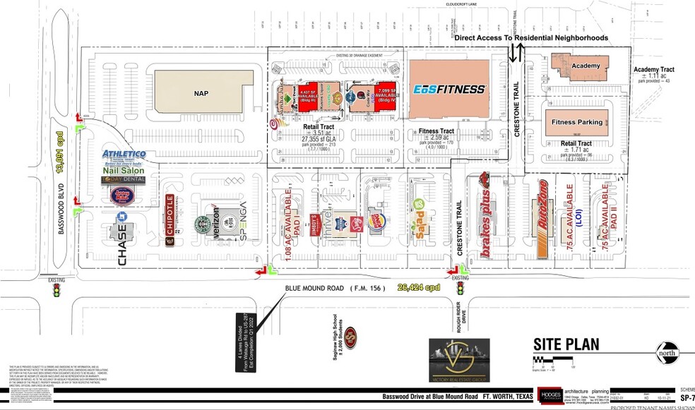 North Blue Mound Rd & Basswood Blvd, Fort Worth, TX for lease - Building Photo - Image 2 of 10