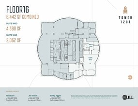 1201 3rd Ave, Seattle, WA for lease Floor Plan- Image 1 of 2