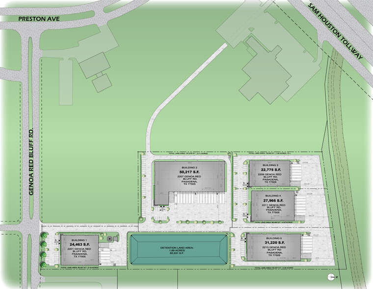 2209 Genoa Red Bluff Rd, Pasadena, TX for sale - Site Plan - Image 2 of 3