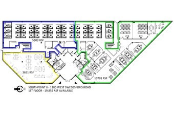 1180 W Swedesford Rd, Berwyn, PA for lease Site Plan- Image 2 of 3