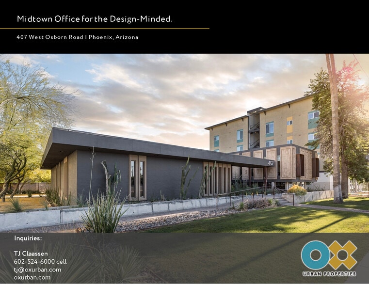 407 W Osborn Rd, Phoenix, AZ for lease - Building Photo - Image 2 of 25