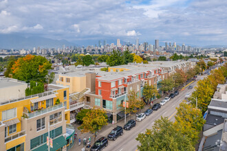 2211 4th Ave W, Vancouver, BC - AERIAL  map view