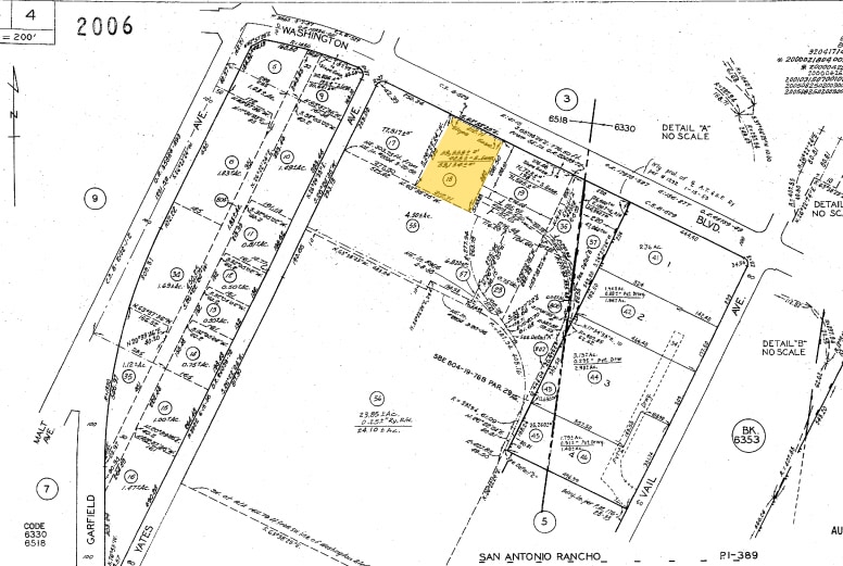 6820-6830 E Washington Blvd, Commerce, CA for sale - Plat Map - Image 2 of 36