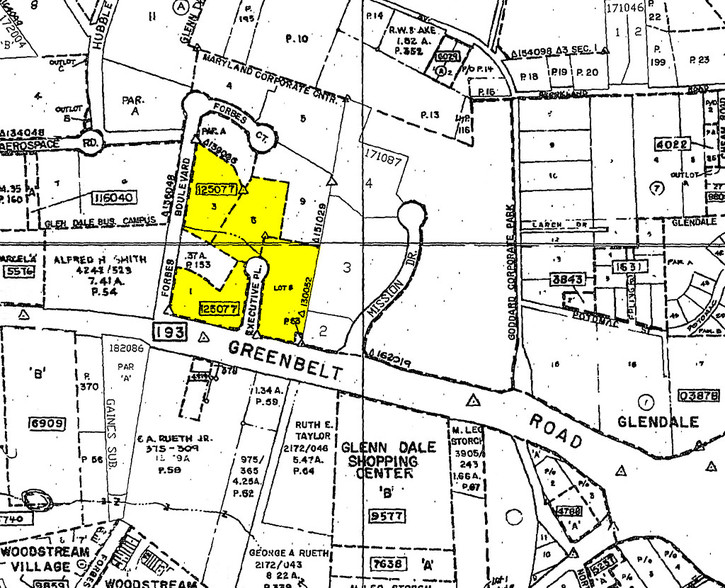 7404 Executive Pl, Lanham, MD for lease - Plat Map - Image 2 of 4