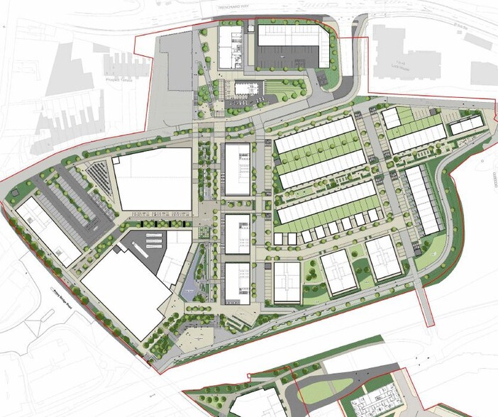 Canal Rd, Taunton for sale - Site Plan - Image 2 of 4