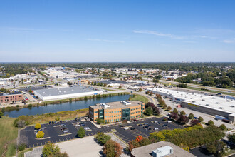 3161 W White Oaks Dr, Springfield, IL - aerial  map view - Image1