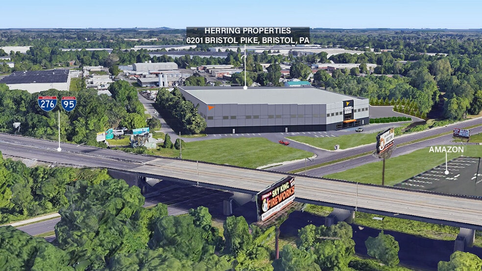 6201 Bristol Pike, Levittown, PA for lease - Building Photo - Image 2 of 9