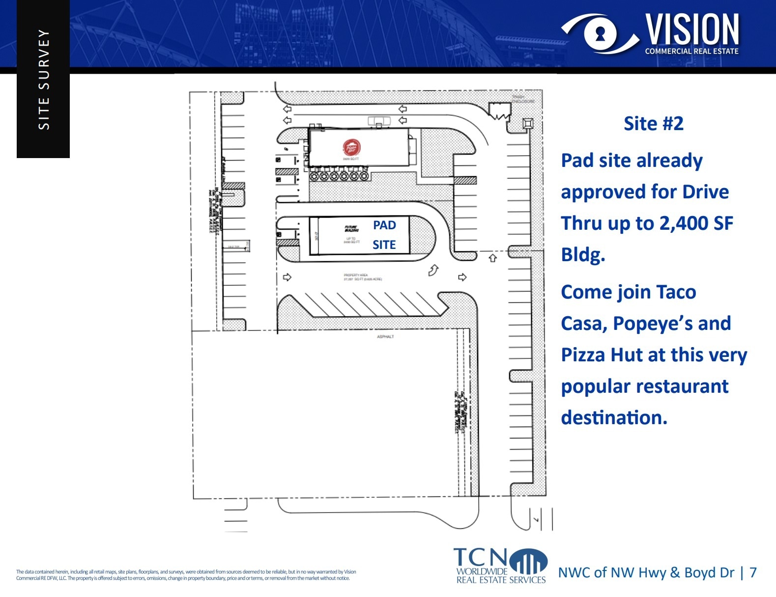TBD E Northwest Hwy, Grapevine, TX for lease Site Plan- Image 1 of 2