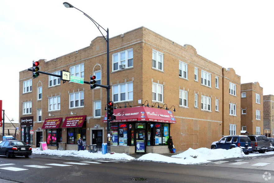 4453-4459 W Diversey Ave, Chicago, IL for sale - Building Photo - Image 1 of 1