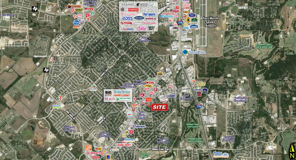 425 SW Wilshire Blvd, Burleson, TX for sale - Building Photo - Image 1 of 1