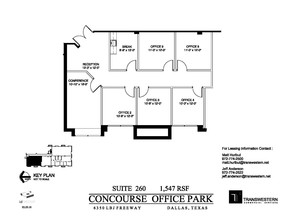 6350 LBJ Fwy, Dallas, TX for lease Floor Plan- Image 2 of 7