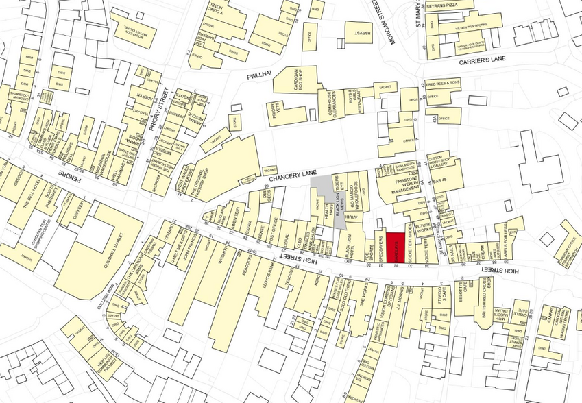 32 High St, Cardigan for sale - Goad Map - Image 2 of 2