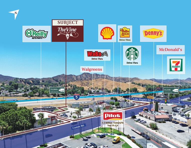 Vine @ Castaic Shopping Center portfolio of 6 properties for sale on LoopNet.com - Building Photo - Image 3 of 11