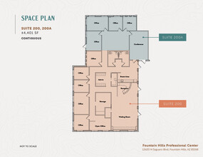 13620 N Saguaro Blvd, Fountain Hills, AZ for lease Floor Plan- Image 2 of 2