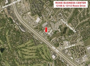 12112 Roxie Dr, Austin, TX - AERIAL  map view