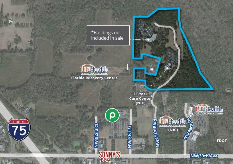 TBD Northwest 89 Boulevard, Gainesville, FL for sale - Primary Photo - Image 1 of 1