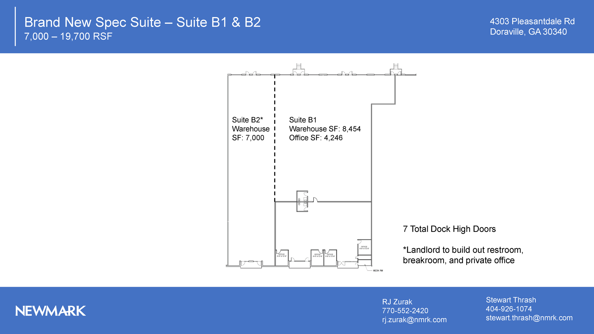 4303 Pleasantdale Rd, Doraville, GA for lease Floor Plan- Image 1 of 1