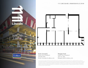 1111 Lincoln Rd, Miami Beach, FL for lease Floor Plan- Image 1 of 1