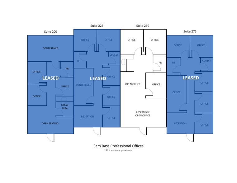 1721-1745 Sam Bass Road, Round Rock, TX for lease - Floor Plan - Image 3 of 6