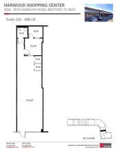 3504-3508 Harwood Rd, Bedford, TX for lease Floor Plan- Image 1 of 1