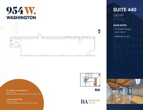 954 W Washington Blvd, Chicago, IL for lease Floor Plan- Image 1 of 2