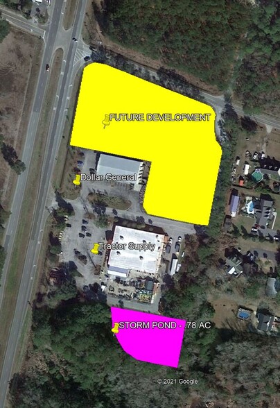 4787 N Highway 17, Awendaw, SC for lease - Aerial - Image 1 of 2