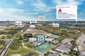 725 Oakridge Dr, Romeoville, IL - AERIAL  map view - Image1