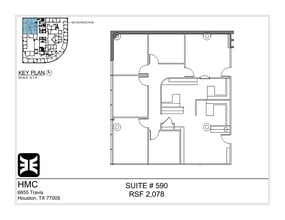 6655 Travis St, Houston, TX for lease Floor Plan- Image 1 of 1