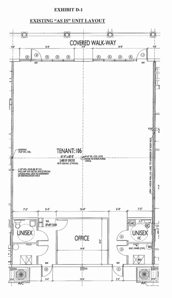 3510 S Nova Rd, Port Orange, FL for lease Floor Plan- Image 1 of 2