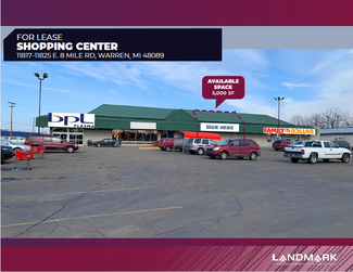 More details for 11817-11825 E Eight Mile Rd, Warren, MI - Retail for Lease