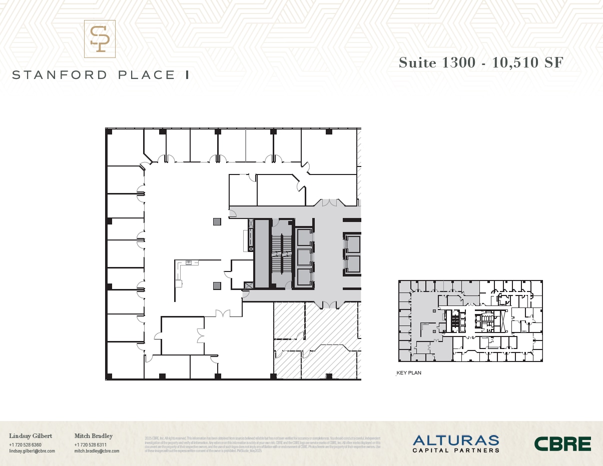 8055 E Tufts Ave, Denver, CO for lease Floor Plan- Image 1 of 1