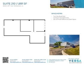 2600 S 25th Ave, Broadview, IL for lease Floor Plan- Image 1 of 1