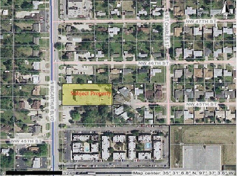 4614 N Macarthur Blvd, Oklahoma City, OK for sale Aerial- Image 1 of 1