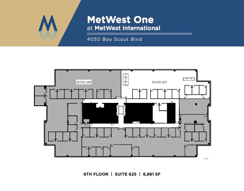 4010 W Boy Scout Blvd, Tampa, FL for lease Floor Plan- Image 1 of 1