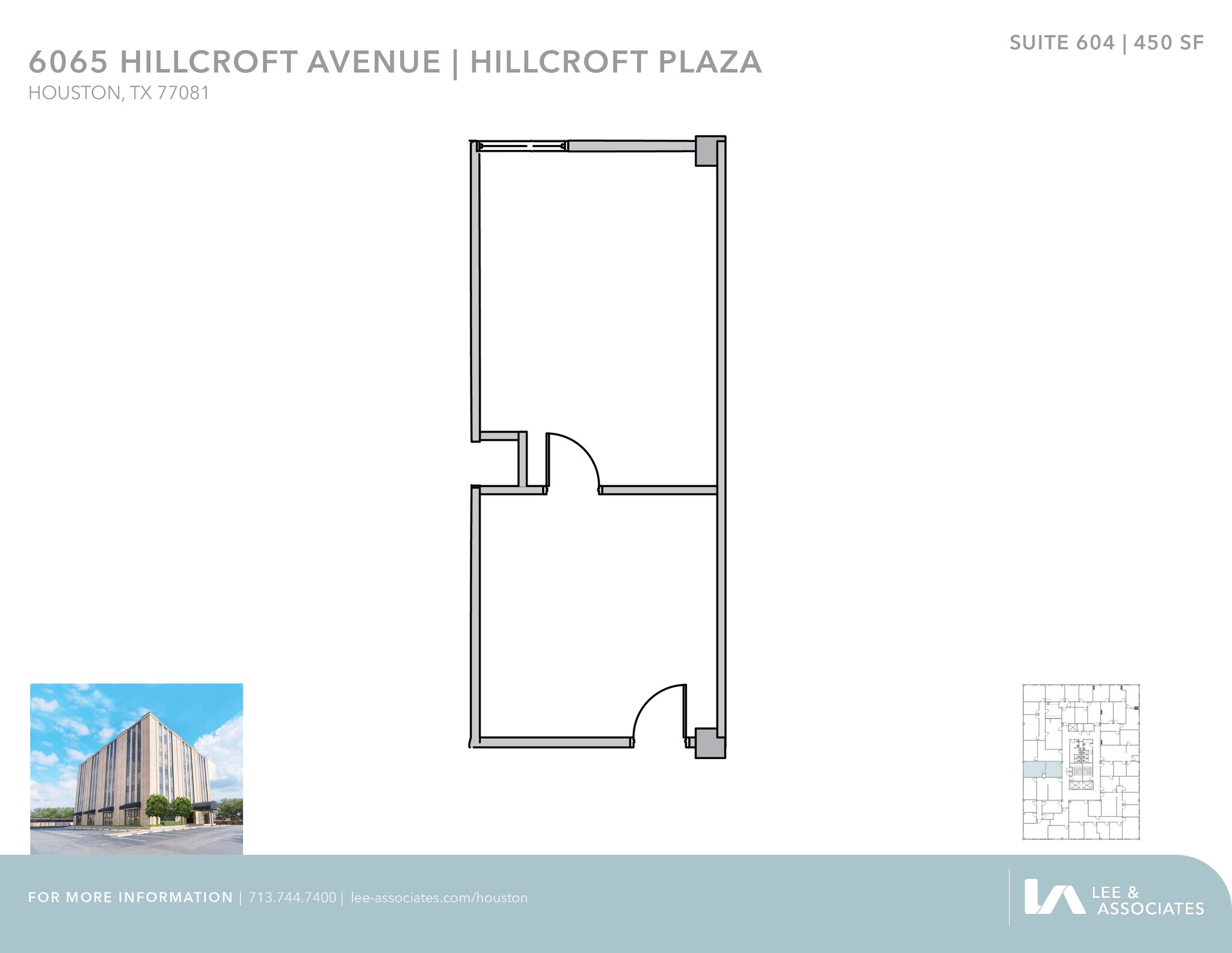 6065 Hillcroft Ave, Houston, TX for lease Floor Plan- Image 1 of 1